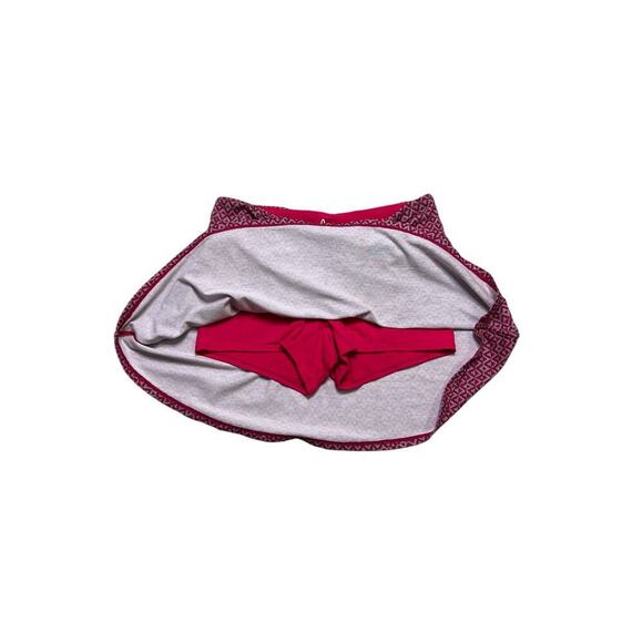 Prana Women’s A-Line Super Soft Skort - Pink Geometric Pattern - size XS - Picture 4 of 6